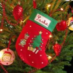 Cadeau de Noël personnalisable : Chaussette de Noël