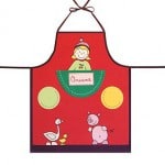 idée cadeau de Noël original pour enfant : un tablier avec son prénom