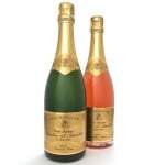 Bouteille personnalisée pour amoureux : Une bouteille de Champagne à vos noms