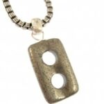 Bijou homme saint Valentin – Collier en Pyrite pour homme