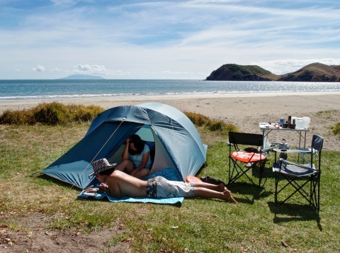 Offrir du matériel de camping