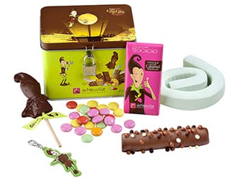 Coffret cadeau chocolat