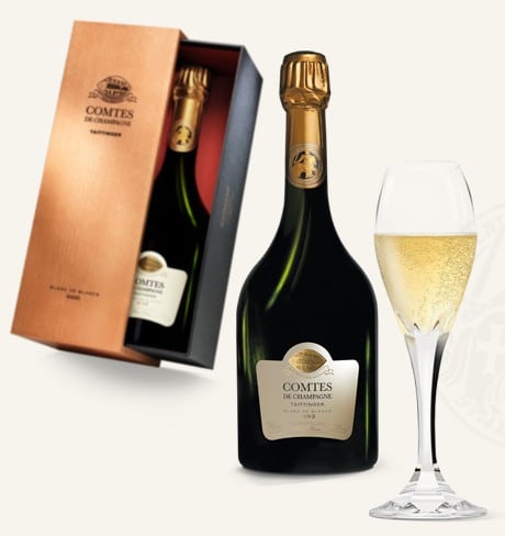 Offrir une bouteille de champagne Taittinger