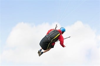 parapente nuage