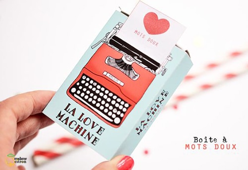 Boite mots doux